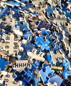 NEYMAR AND MBAPPE Wooden Jigsaw Puzzle with Box 5 Puzzle Detail 01